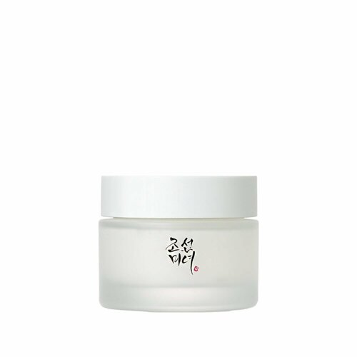 ProtoClinical k-beauty [Beauty of Joseon] Dynasty Cream 50ml frosted clear cream jar with a white lid centered on a clean white background
