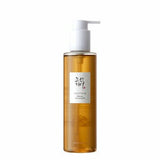 ProtoClinical k-beauty [Beauty of Joseon] Ginseng Cleansing Oil 210ml single upright amber cleansing oil bottle centered on a light background.