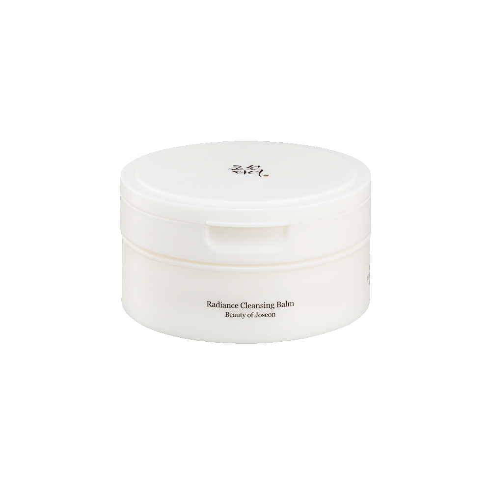 ProtoClinical k-beauty [Beauty of Joseon] Radiance Cleansing Balm 100ml single upright pale yellow cleansing balm package centered on a light background.