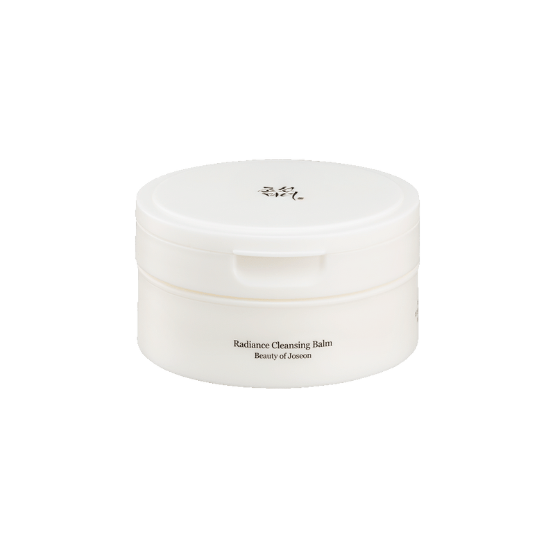 ProtoClinical k-beauty [Beauty of Joseon] Radiance Cleansing Balm 100ml single upright pale yellow cleansing balm package centered on a light background.