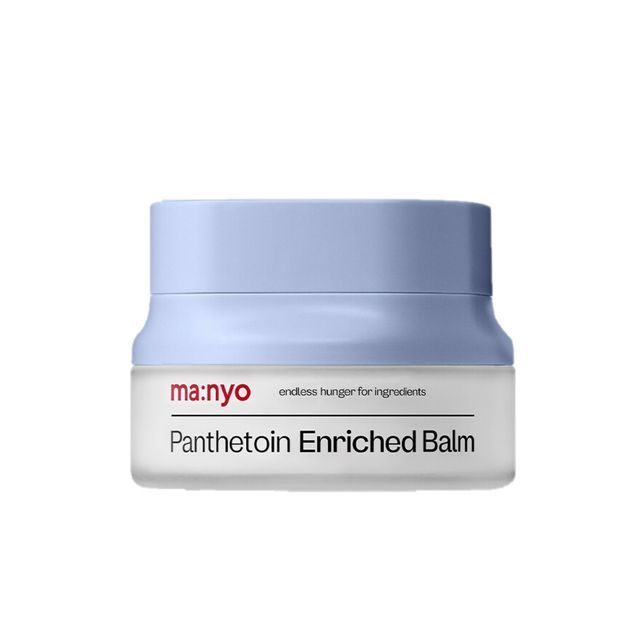 ProtoClinical k-beauty pale blue beauty product detail with a soft gray center on a light background.
