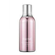 ProtoClinical k-beauty Re:NK PINK VOLUME RADIANCE COLOR CREAM 30ml beauty product silhouette with a soft taupe-lavender vertical center on a light background.