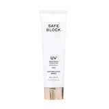 ProtoClinical k-beauty MISSHA Safe Block RX Brightening Tone Up SPF50+/PA++++ 50ml single front-facing tone-up sunscreen tube on a white background.
