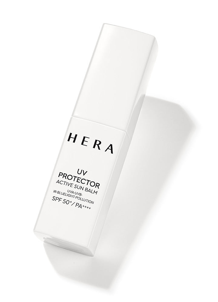 ProtoClinical k-beauty HERA UV PROTECTOR ACTIVE SUN BALM SPF 50+/PA++++ 10g product thumbnail on a light background.