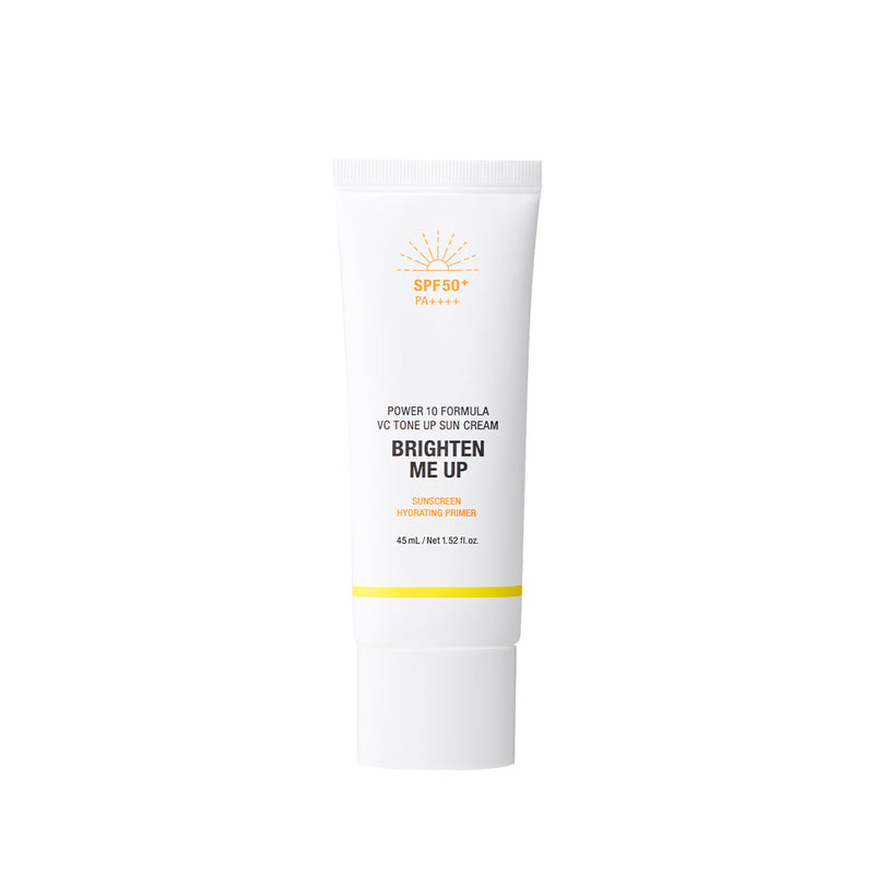 ProtoClinical k-beauty It'S SKIN Power 10 Formula VC Tone Up Sun Cream 45ml single sun cream tube packaging on a clean white background