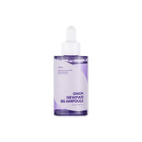 ProtoClinical k-beauty Isntree Onion Newpair B5 Ampoule 50ml single upright lavender bottle centered on a light background.