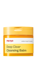 ProtoClinical k-beauty [MANYO FACTORY] ma:nyo Deep Clear Cleansing Balm 132ml shown as a single cleansing balm package in a close product detail view
