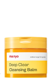ProtoClinical k-beauty [MANYO FACTORY] ma:nyo Deep Clear Cleansing Balm 132ml shown as a single cleansing balm package in a close product detail view