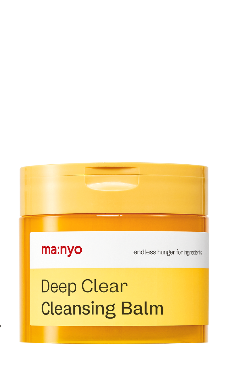 ProtoClinical k-beauty [MANYO FACTORY] ma:nyo Deep Clear Cleansing Balm 132ml shown as a single cleansing balm package in a close product detail view