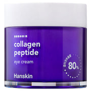 ProtoClinical k-beauty Hanskin Collagen Peptide Eye Cream 80ml single eye cream package shown upright on a clean light background