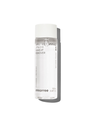 ProtoClinical k-beauty innisfree Apple Seed Lip & Eye Makeup Remover 100ml single upright gray-toned remover bottle centered on a clean white background