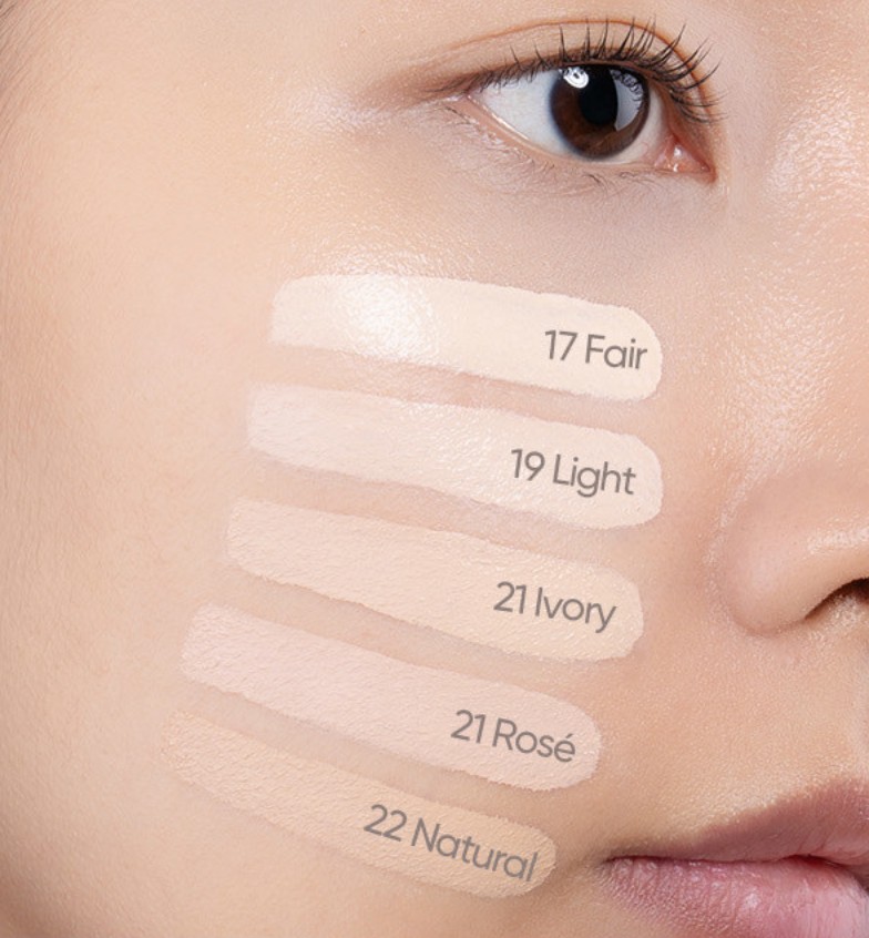 ProtoClinical k-beauty orange and red beauty graphic on a light background.