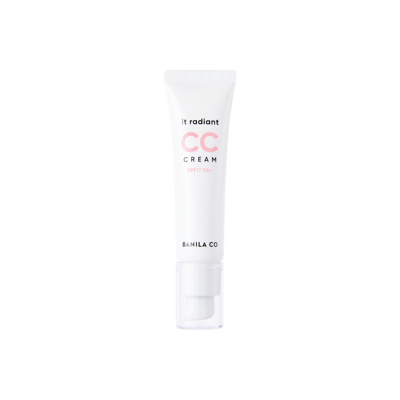 ProtoClinical k-beauty BANILA CO it Radiant Vegan CC Cream SPF17 PA+ 30ml single item centered in a square studio crop on a clean background
