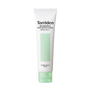 ProtoClinical k-beauty Torriden Balanceful Cica Tone Up Sun Cream 60ml (SPF 50+ PA++++) single front-facing tone-up sunscreen tube on a white background.