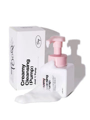 ProtoClinical k-beauty soft gray beauty product centered on a white background with faint pale blue side accents.