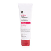 ProtoClinical k-beauty Benton AC BHA Foam Cleansing 120ml single upright cleansing package centered on a light background.