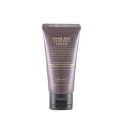 ProtoClinical k-beauty Benton Snail Bee Ultimate Cream 50g single upright deep plum cream package centered on a pale background with soft blue and pink side shading