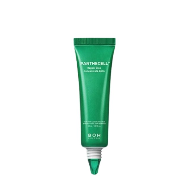 ProtoClinical k-beauty green beauty product on a light background with soft pink side accents.