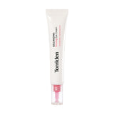 ProtoClinical k-beauty Torriden Cellmazing Small Molecule Collagen Firming Eye Cream 30ml single eye cream package shown upright on a clean light background
