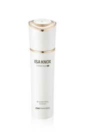 ProtoClinical k-beauty ISA KNOX TE'RVINA AD Regenerating Emulsion 150ml soft blue emulsion bottle on a light background