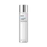 ProtoClinical k-beauty ROVECTIN AQUA HYALURONIC ESSENCE 180ml beauty product silhouette with a pale gray-lavender vertical center on a light background.