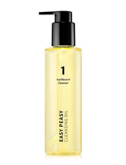 ProtoClinical k-beauty olive beauty product silhouette with soft yellow tones on a clean light background.