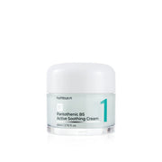 ProtoClinical k-beauty pale blue and gray beauty product silhouette on a clean light background.