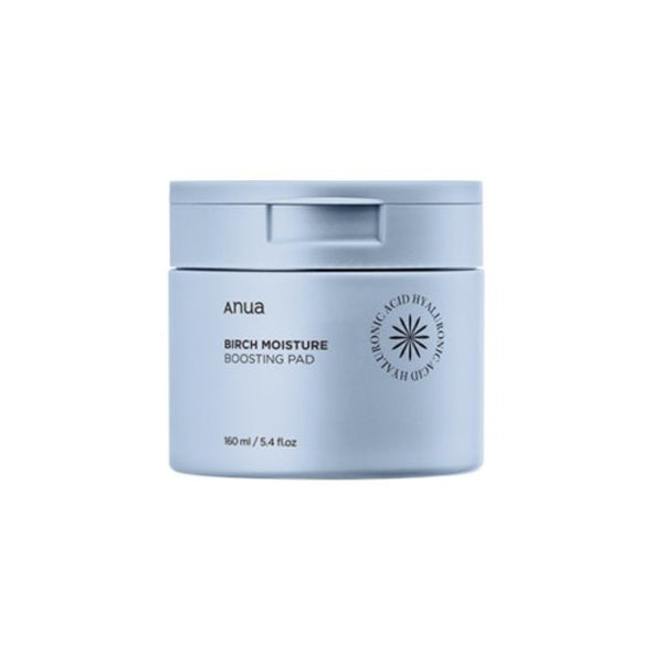 Anua Birch Moisture Boosting Pad 70ea(160ml) by ProtoClinical displayed in a product-focused packshot with the pad container on a clean background, highlighting a k-beauty skincare routine.