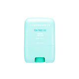 ProtoClinical k-beauty BRINGGREEN Tea Tree Cica Cooling Sun Stick SPF50+ PA++++ 20g single upright sun stick package centered on a light background.