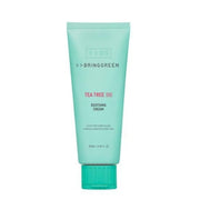 ProtoClinical k-beauty blue-gray beauty product silhouette centered on a light background with soft pink side accents.