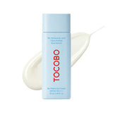 ProtoClinical k-beauty TOCOBO Bio Watery Sun Cream SPF50 PA++++ 50ml in an upright studio product shot with single-item packaging on a clean white background