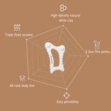 ProtoClinical k-beauty tan beauty graphic on a solid warm brown background.
