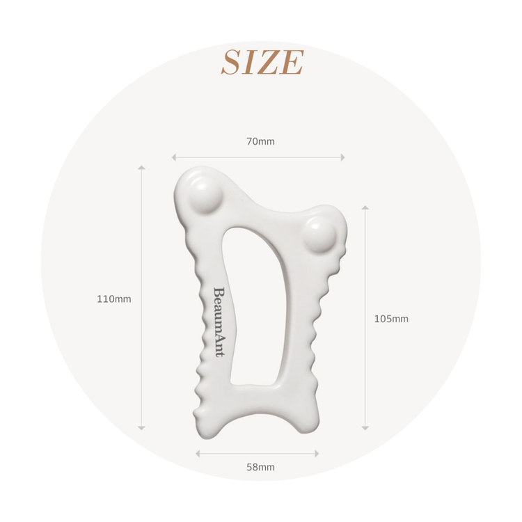 ProtoClinical k-beauty light beauty graphic with soft beige accents on a white background.