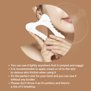 ProtoClinical k-beauty warm tan beauty graphic on a solid caramel background.