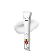 AHC Colla-Juvenation Lift 4 Capsule-Infused Eye Cream For Face 30ml by ProtoClinical displayed in front-facing skincare packaging on a white background for a k-beauty routine.