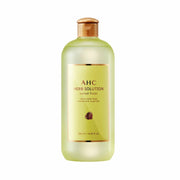 ProtoClinical k-beauty AHC Herb Solution Lemon Toner 500ml single upright toner bottle centered on a light background