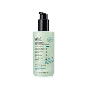 ProtoClinical k-beauty slim pale green beauty product silhouette with soft pink side accents on a clean white background.
