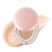 ProtoClinical k-beauty TIRTIR Mask Fit All Cover Pink Cushion square pink cushion compact graphic with soft rose packaging tones on a light background