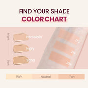 ProtoClinical k-beauty TIRTIR Mask Fit All Cover Pink Cushion square cushion compact detail graphic with pink case tones and a clean light background