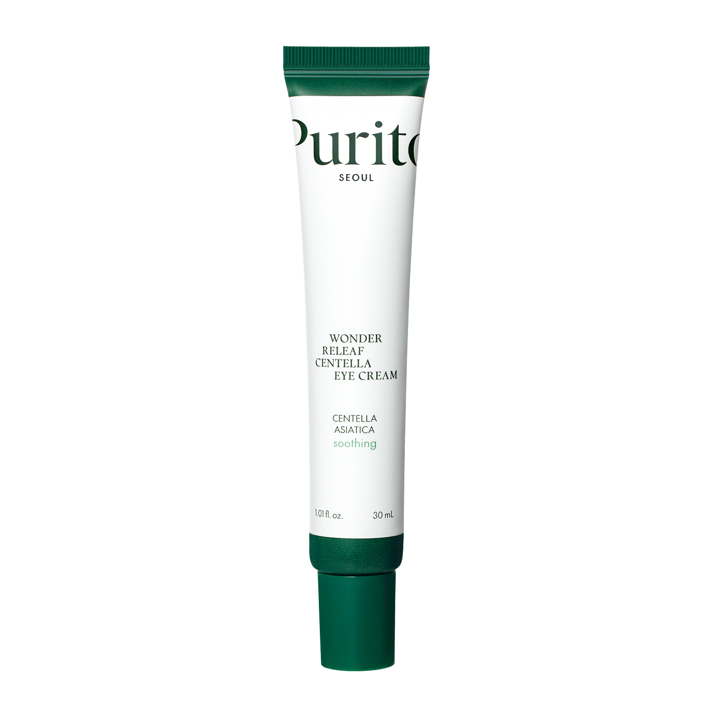 ProtoClinical k-beauty skincare benefit graphic with soft gray and mint tones on a light background.