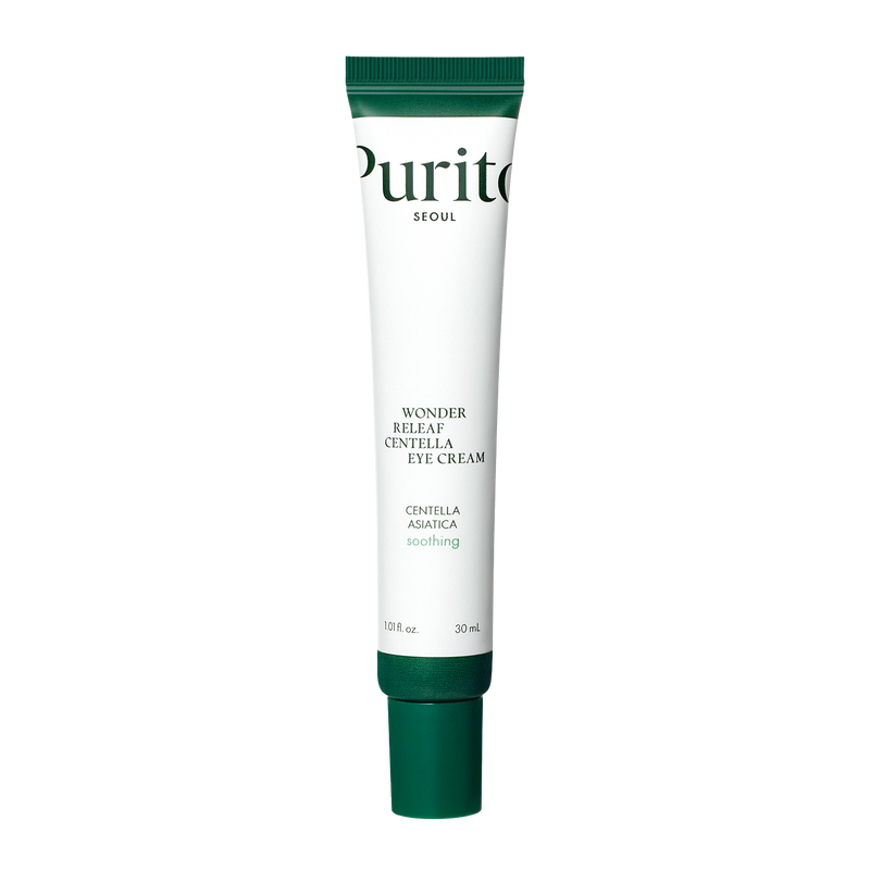ProtoClinical k-beauty skincare benefit graphic with soft gray and mint tones on a light background.