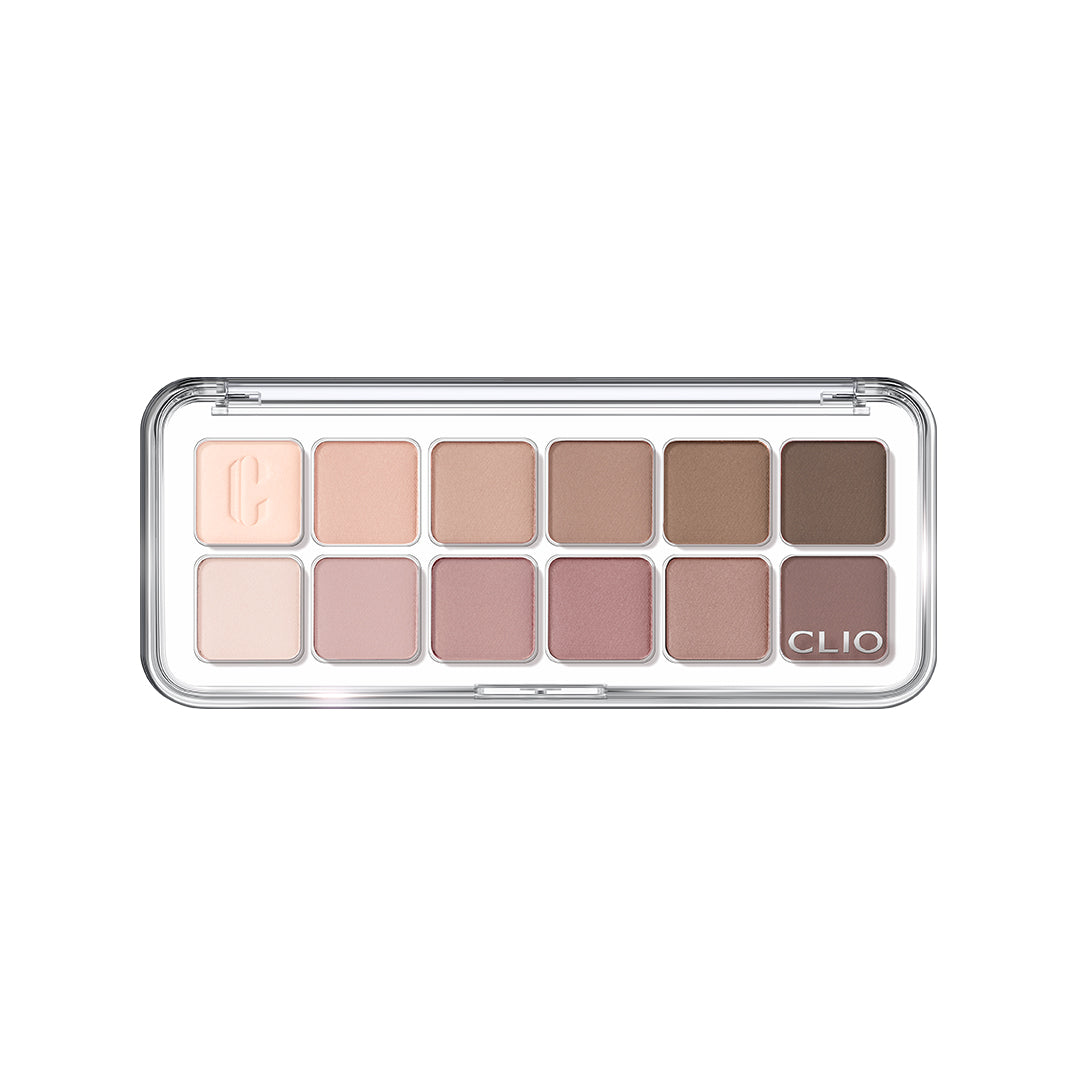 ProtoClinical k-beauty abstract pastel beauty graphic with layered color blocks on a light background.