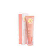 ProtoClinical k-beauty [JEJU INDI] Blossom Sun Cream 50ml soft mauve package silhouette centered on a clean white background.