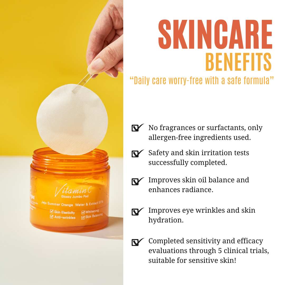 ProtoClinical k-beauty warm golden skincare product graphic on a light background.