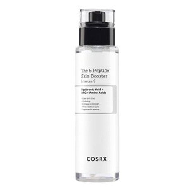 ProtoClinical k-beauty pale pink product bottle on a light background.