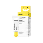ProtoClinical k-beauty Dr.Jart+ CERAMIDIN HYDRATING CERAMIDE LIP BALM 7ml single golden-yellow lip balm package standing upright on a warm white background