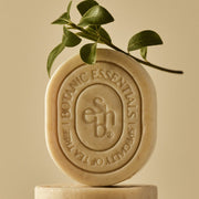 ProtoClinical k-beauty essenherb Tea Tree Deep Clean Cleansing Bar 100g single upright cleansing bar box in tan and green packaging on a light background.