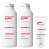 ProtoClinical k-beauty two slim skincare products in beige and pink tones on a light background.