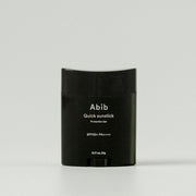 ProtoClinical k-beauty Abib Quick sunstick Protection bar 22ml (SPF 50+ PA++++) single dark sun stick package on a light background.