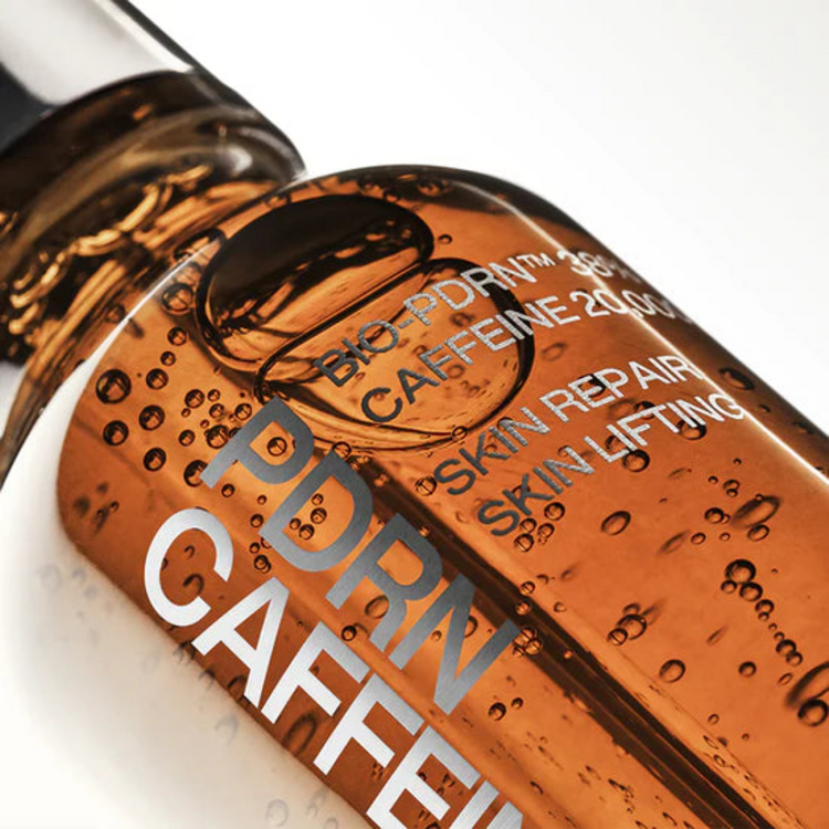 ProtoClinical k-beauty IOPE PDRN Caffeine Shot Ampoule 30ml product image on a light background.